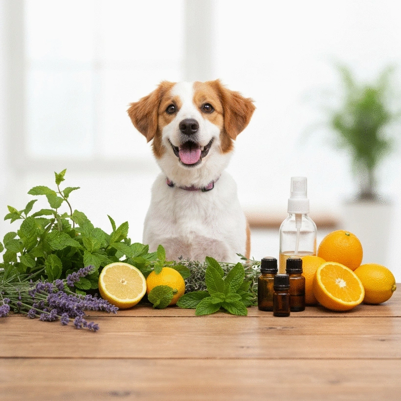 Homemade Freshness Sprays for Dogs