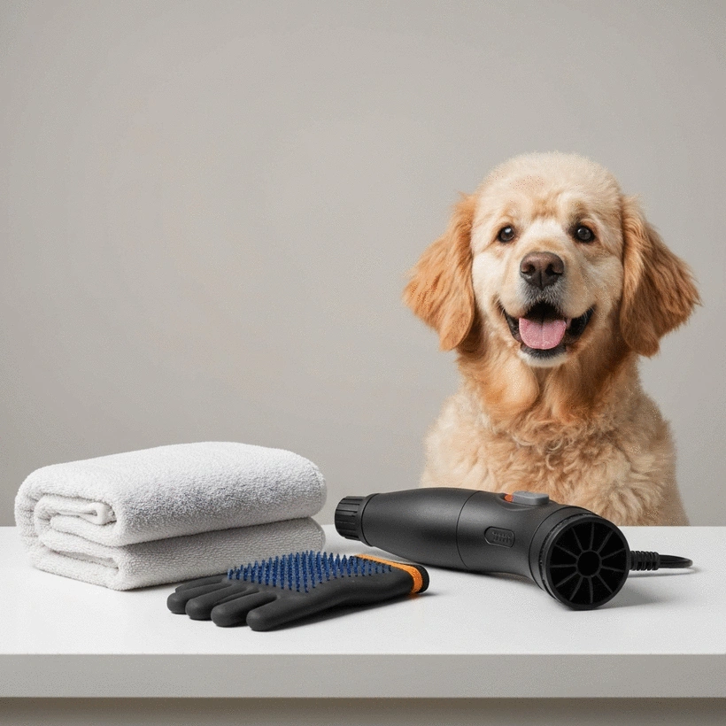 Detailed Comparison of Dog Drying Tools: Towels, Blowers, and More